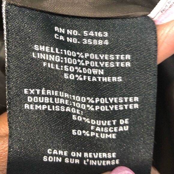 Cole Haan Signature full maxi length brown puffer coat, size extra small - Picture 12 of 16